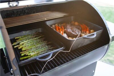 Wood Pellet Grill Smoker with Digital Controls
