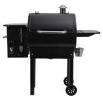 Wood pellet grill smoker with digital controls