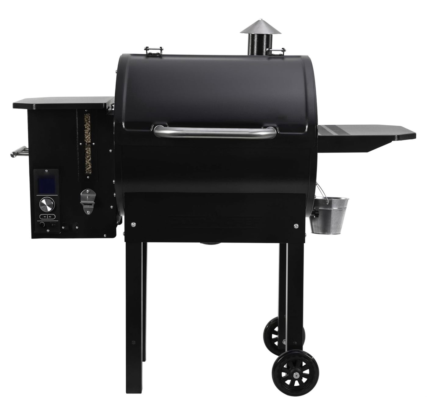 wood-pellet-grill-smoker-digital-controls-main Wood pellet grill smoker with digital controls