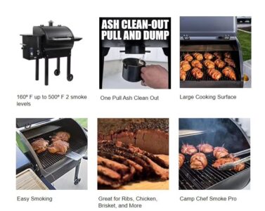 Wood Pellet Grill Smoker with Digital Controls