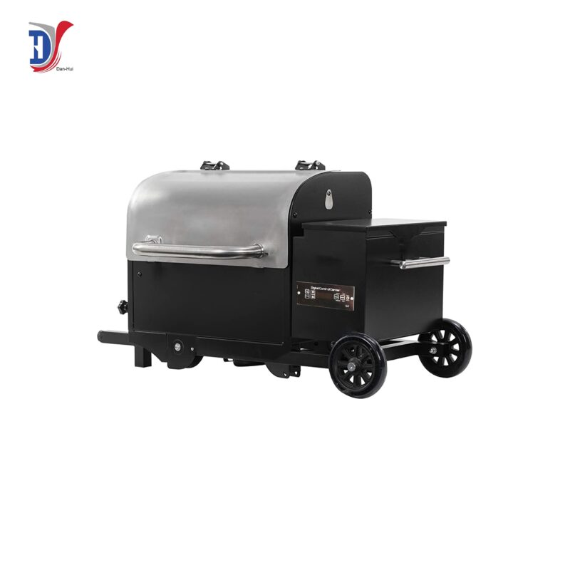 Wood Pellet Grill Smoker with Digital Controls