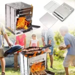 Commercial Charcoal BBQ Grill AY-FP-005 gallery view 4
