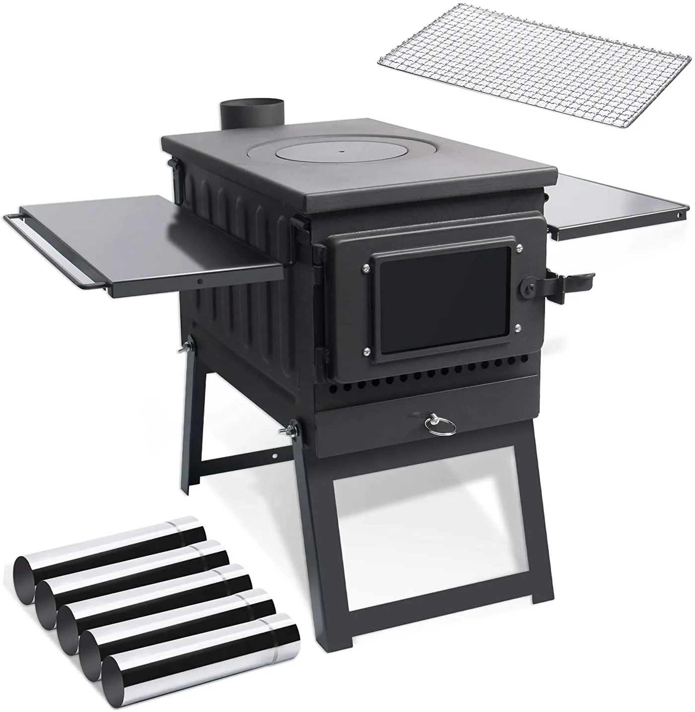 Outdoor Charcoal BBQ Grill AY-FP-014 detail view 3