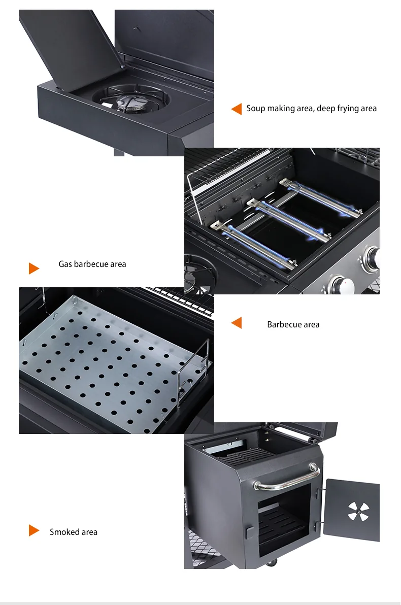 Backyard Charcoal Grill Supplier AY-GCTY-003-1B detail view 5