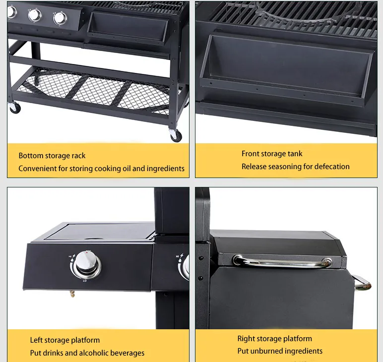 Backyard Charcoal Grill Supplier AY-GCTY-003-1B detail view 8