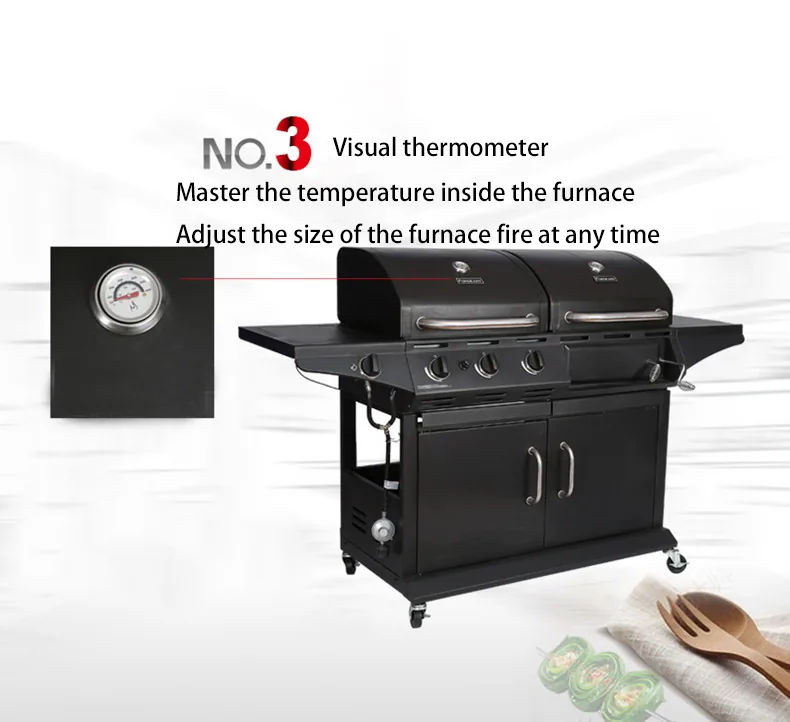 Outdoor Charcoal BBQ Grill AY-GCTY-003H detail view 4