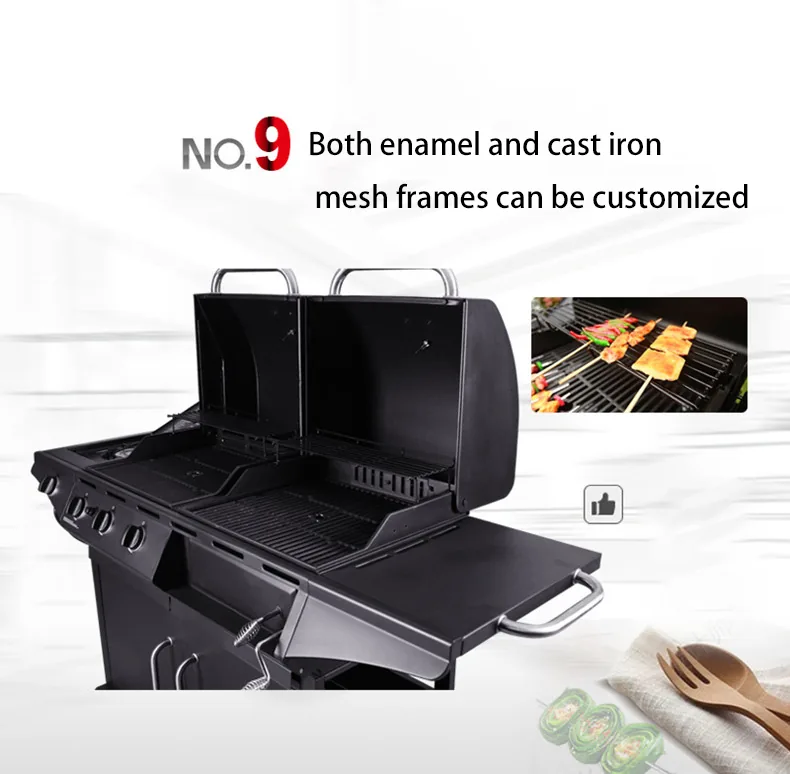 Outdoor Charcoal BBQ Grill AY-GCTY-003H detail view 9
