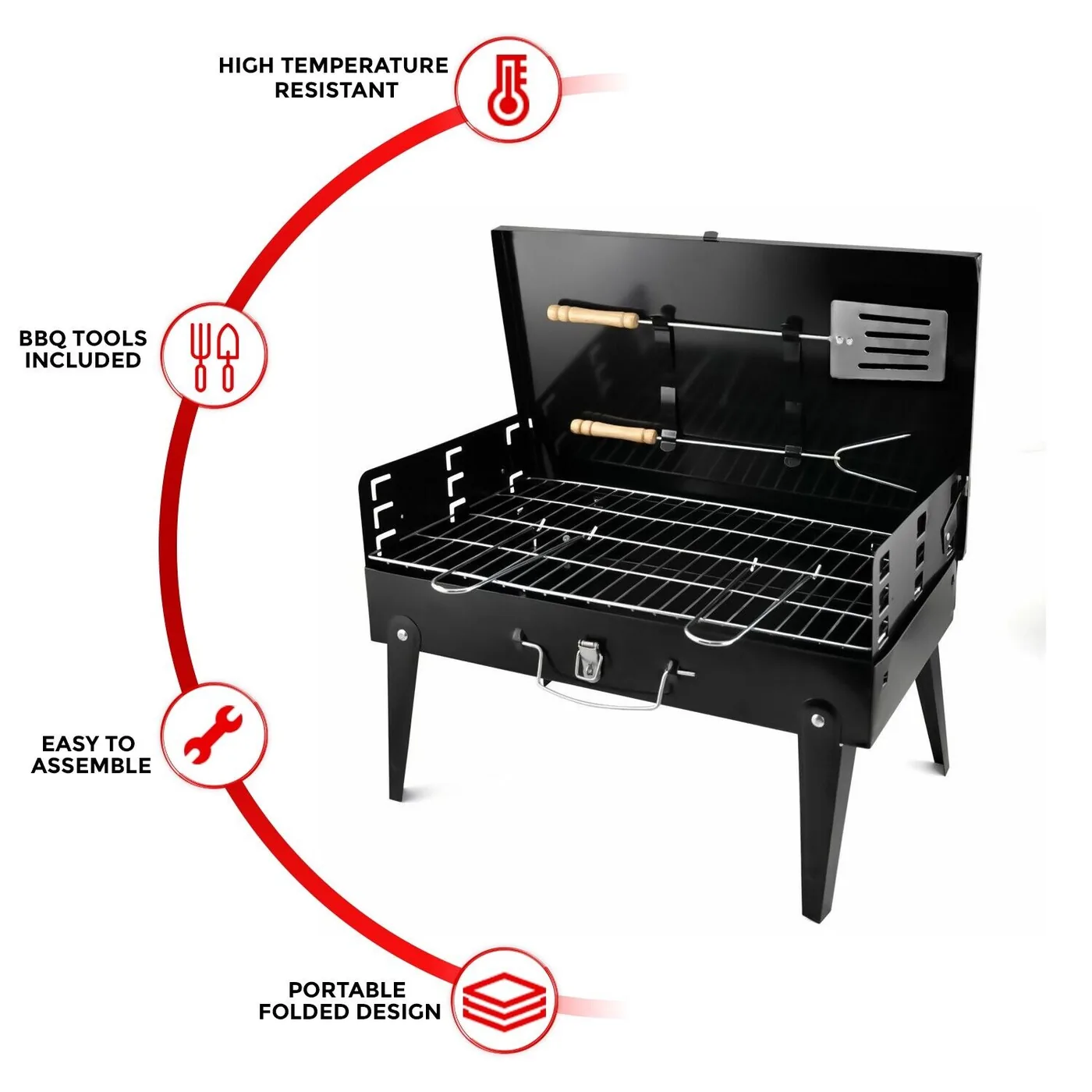 Charcoal BBQ Grill Manufacturer AY-GS-004 detail view 8