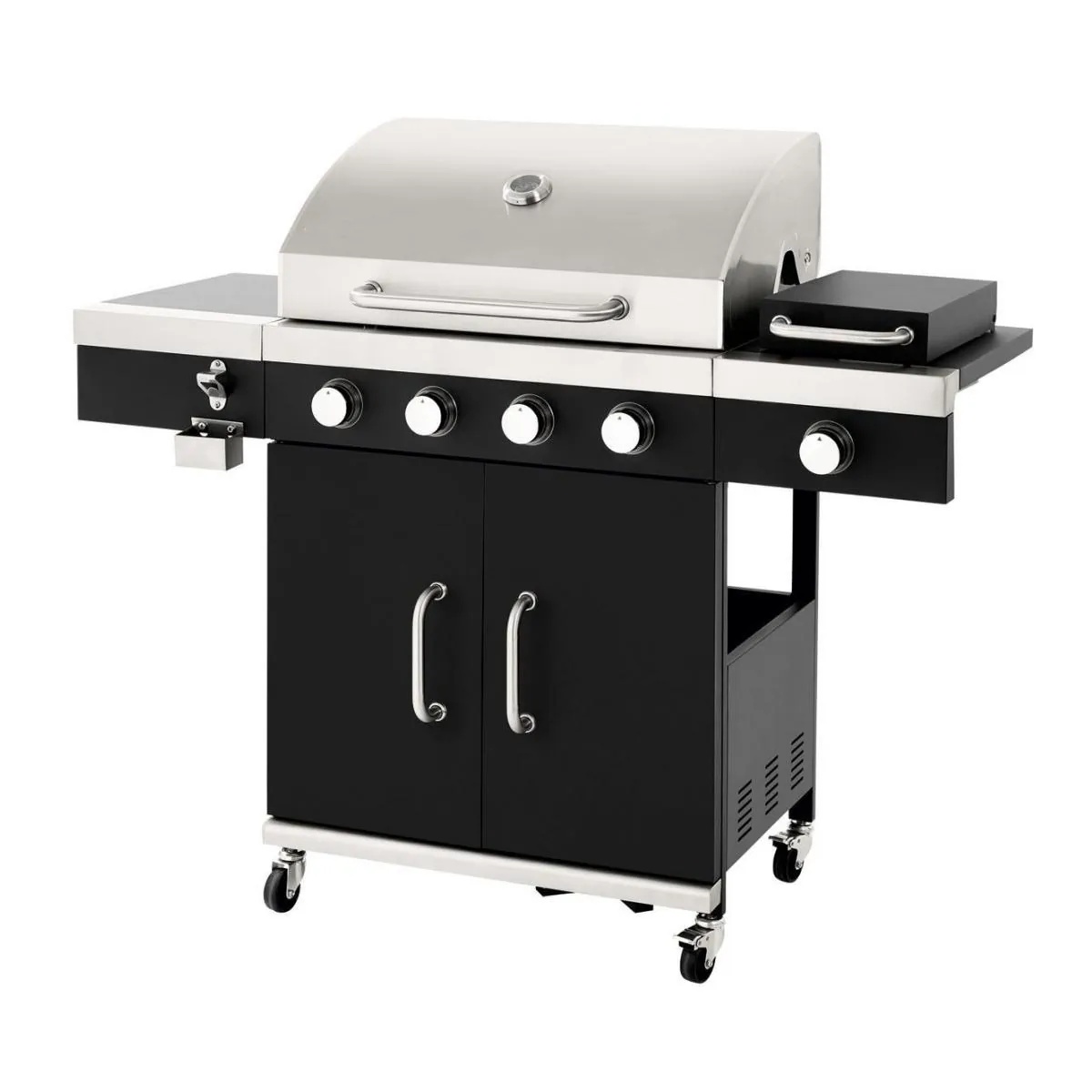 Commercial Charcoal BBQ Grill AY-QTYS-004-1B detail view 4