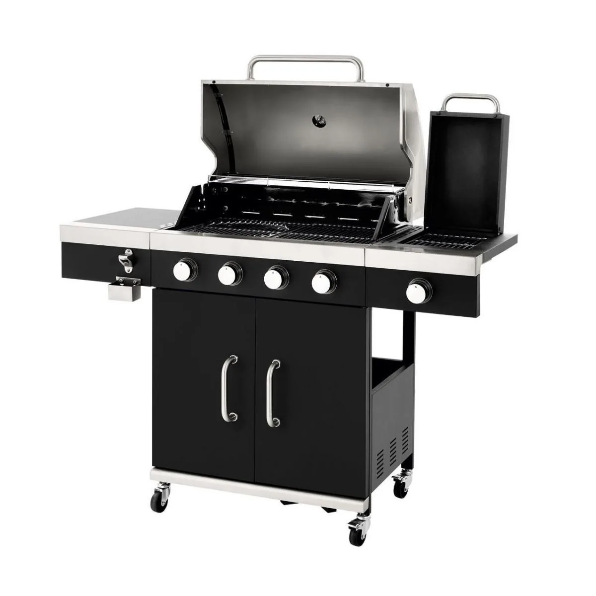 Commercial Charcoal BBQ Grill AY-QTYS-004-1B detail view 5