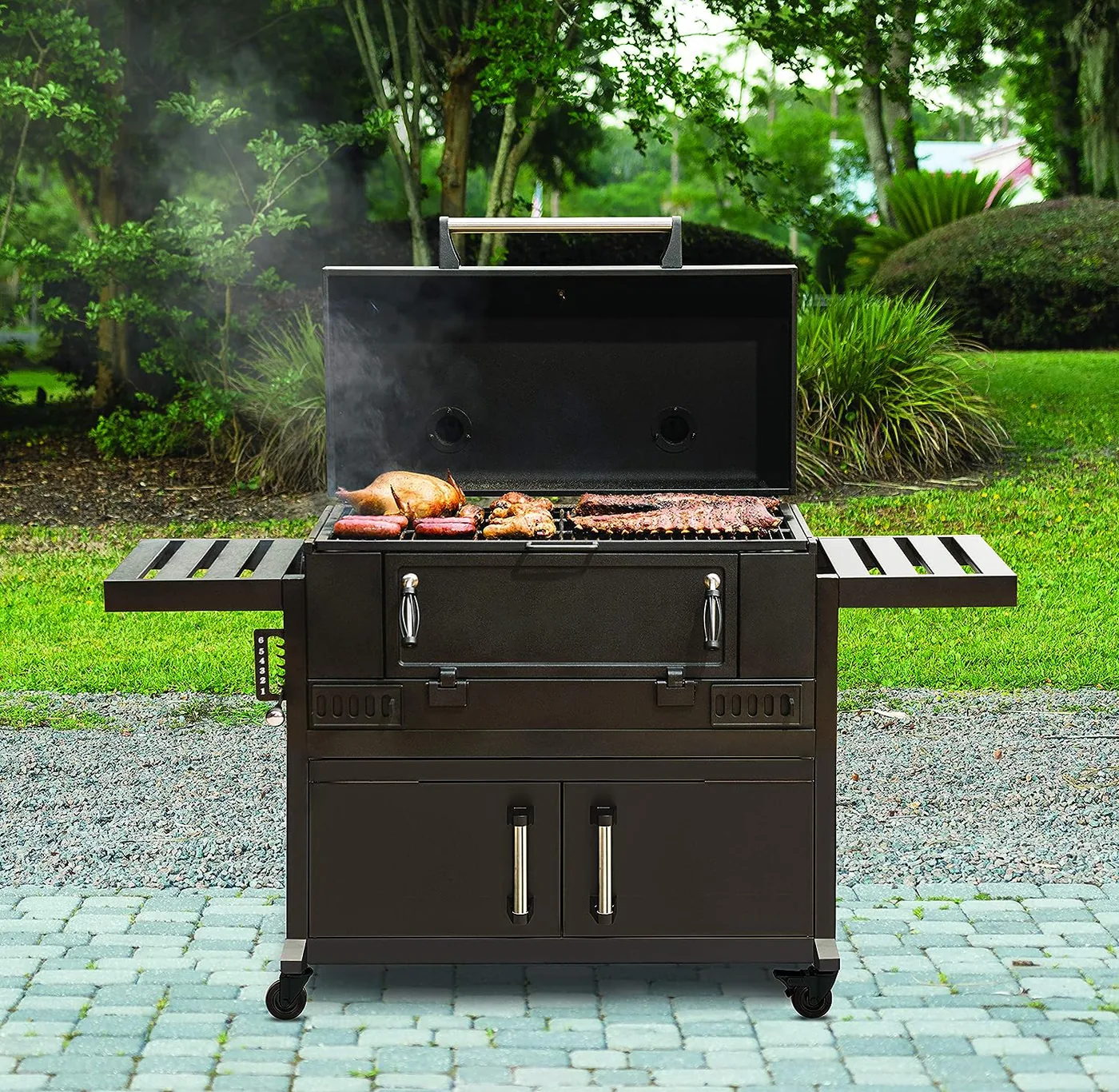 Commercial Charcoal BBQ Grill AY-TL002 detail view 1