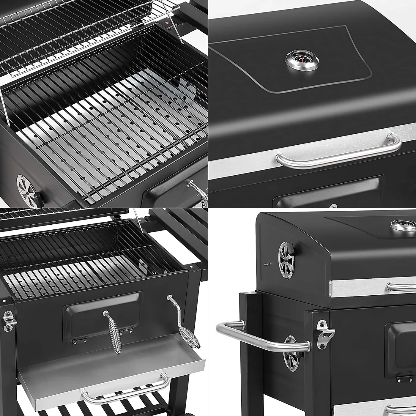 Commercial Charcoal BBQ Grill AY-TL020 detail view 6