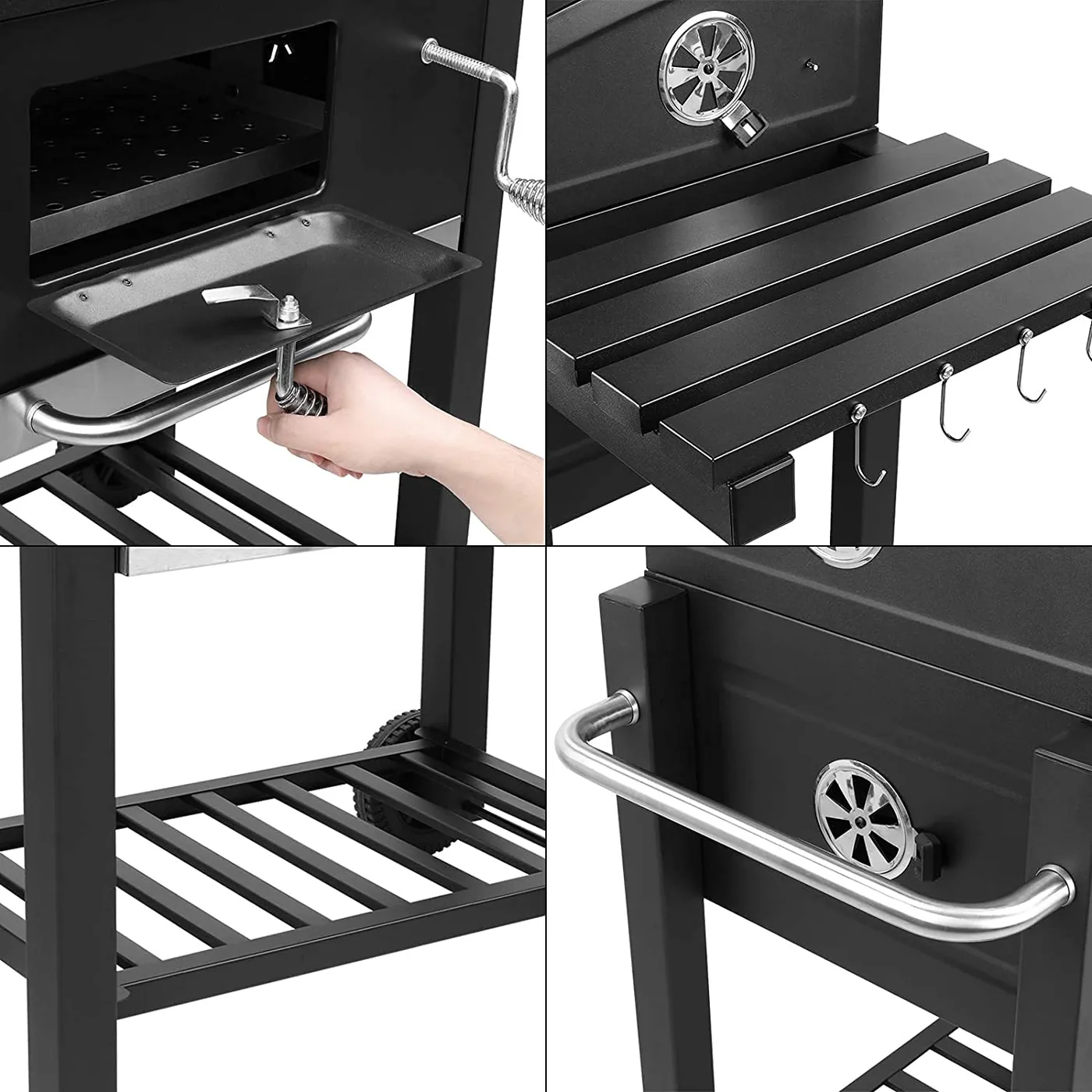 Commercial Charcoal BBQ Grill AY-TL020 detail view 7
