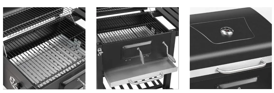 Outdoor Charcoal BBQ Grill AY-TL022 detail view 3
