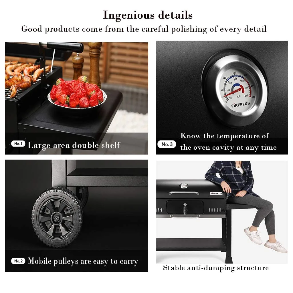 Charcoal BBQ Grill Manufacturer AY-TL03 detail view 5