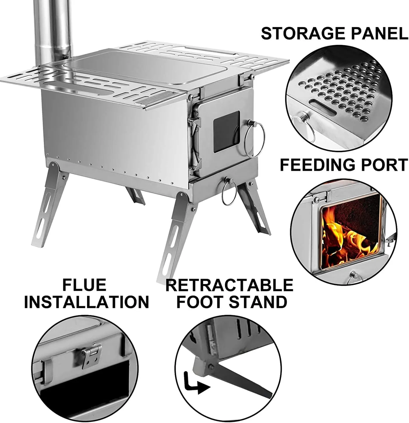 Outdoor Fire Pit Manufacturer AY-FP-004 detail view 8