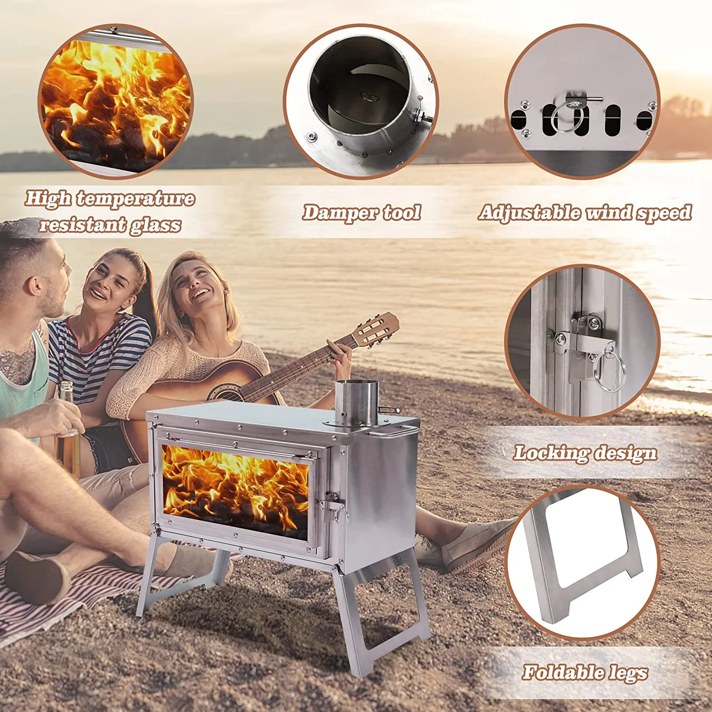 Garden Fire Pit Manufacturer AY-FP-006 detail view 10