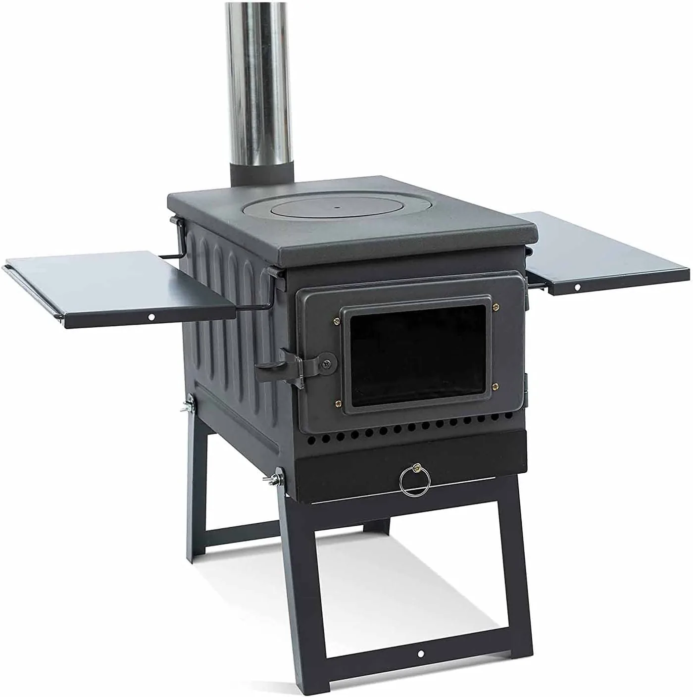 Portable Outdoor Wood Burning BBQ AY-FP-012 detail view 2