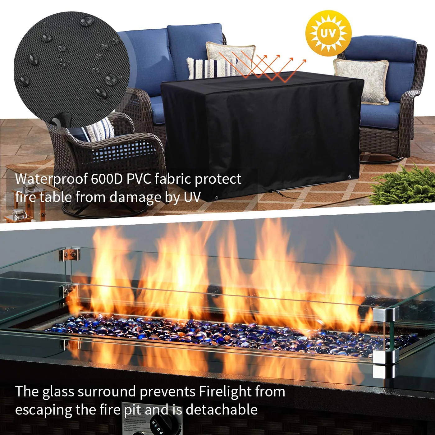 Wholesale Outdoor Fire Pit AY-FPT01 detail view 5